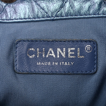 Chanel Iridescent Lambskin Calfskin Quilted Gabrielle Backpack Light Purple 6 of 11