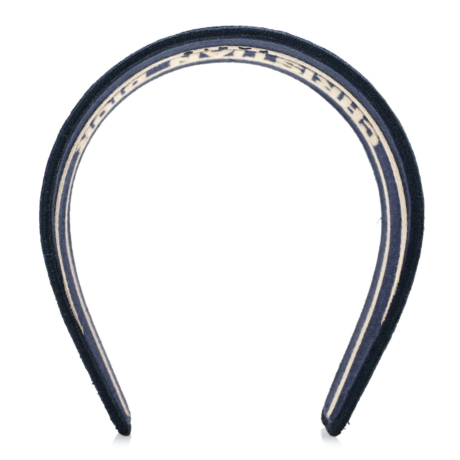 Christian Dior Oblique Headband Blue 1 of 8
