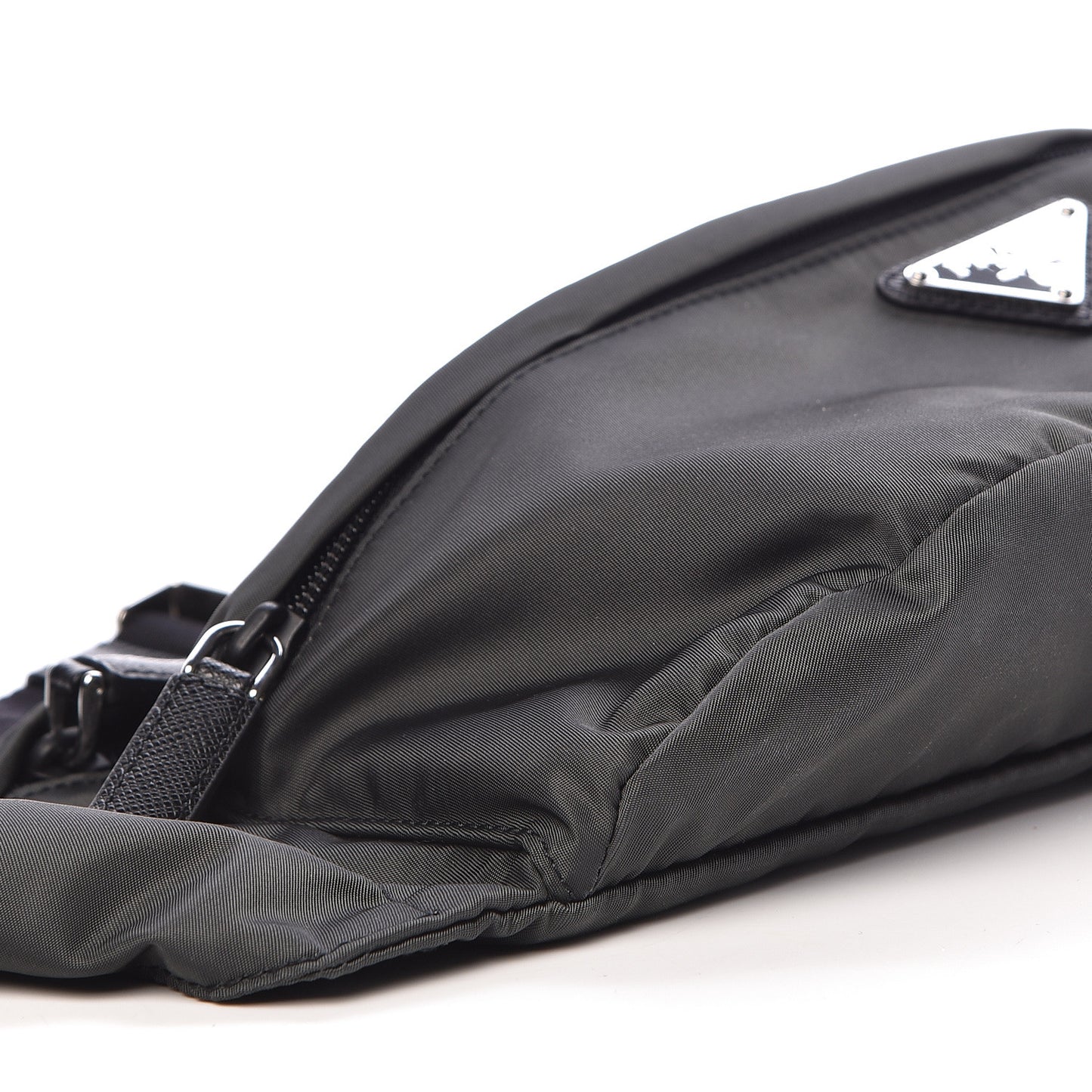 Tessuto Nylon Montagna Belt Bag Piombo