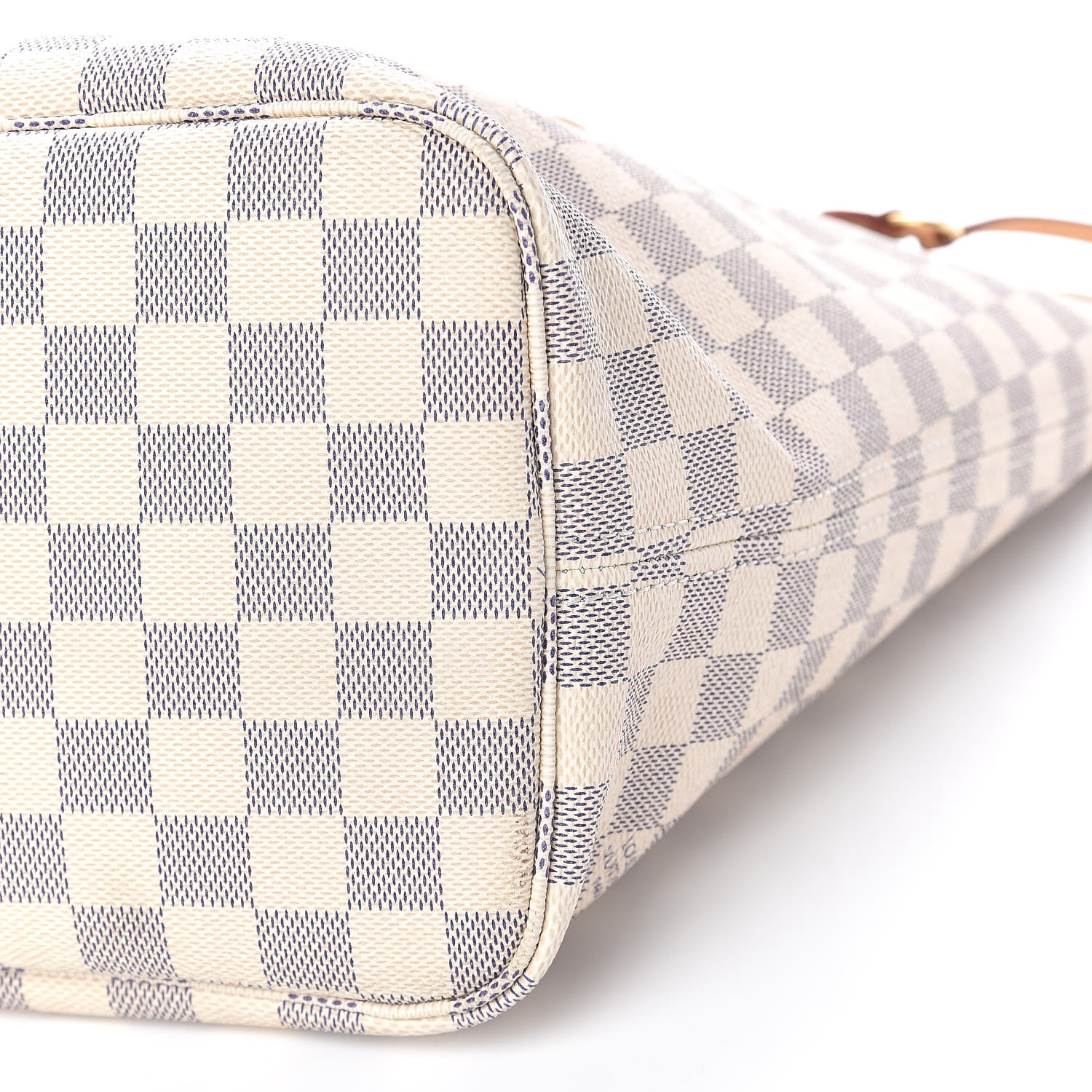 Louis Vuitton Damier Azur Neo Neverfull MM Rose Ballerine 11 of 12