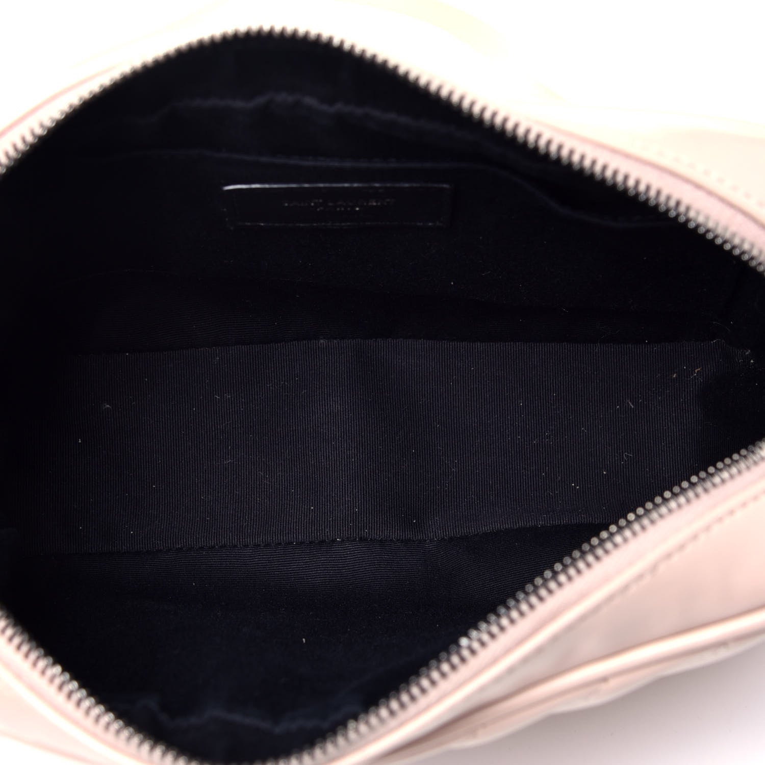 Saint Laurent Calfskin Matelasse Monogram Lou Camera Bag Marble Pink 5 of 9