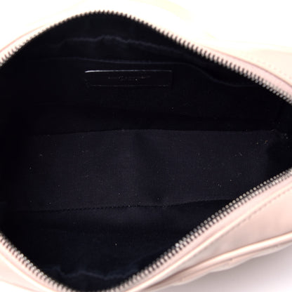 Saint Laurent Calfskin Matelasse Monogram Lou Camera Bag Marble Pink 5 of 9