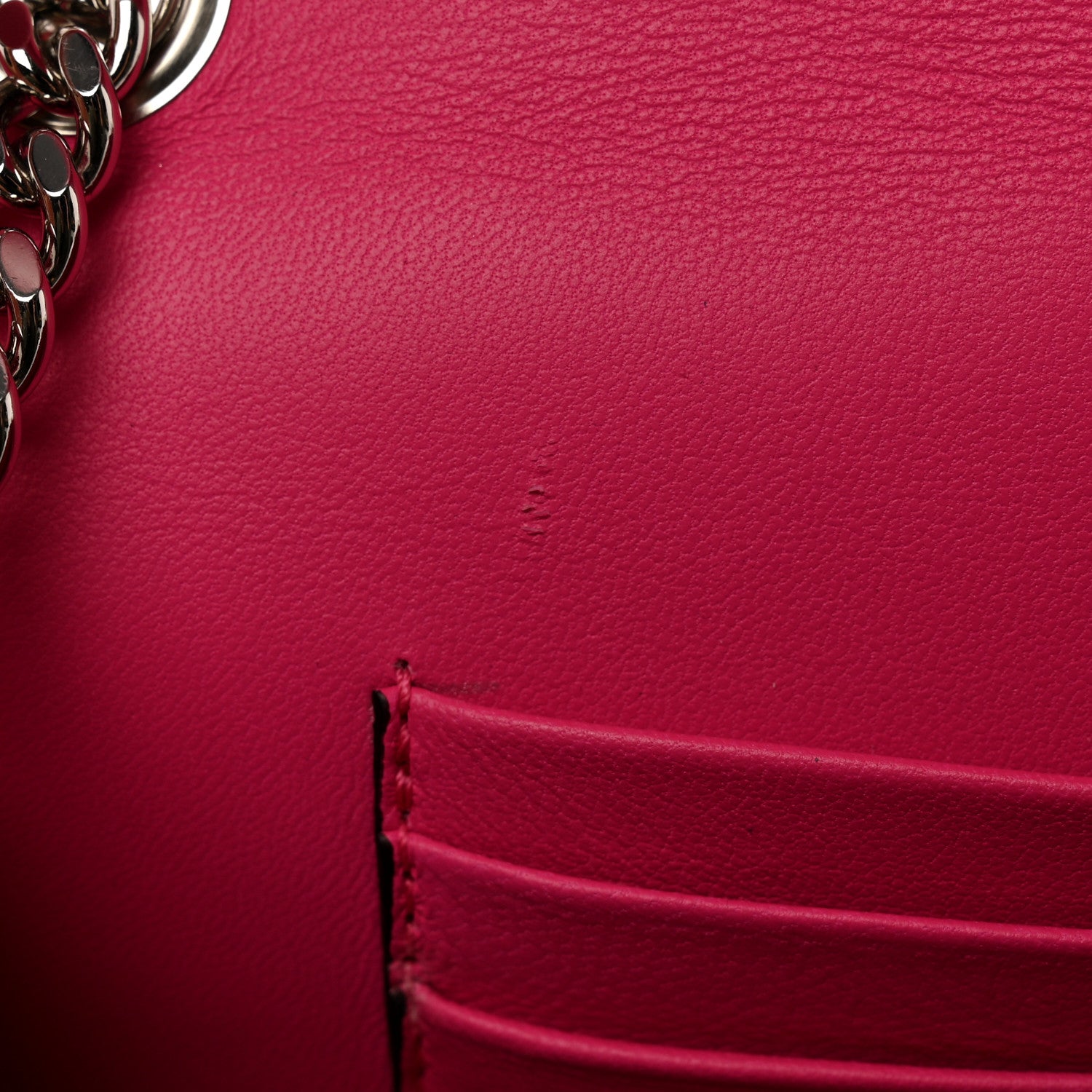 Versace Patent Quilted Virtus Shoulder Bag Pink 14 of 14