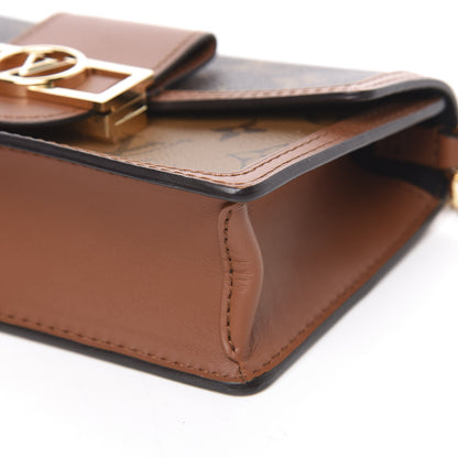 Louis Vuitton Reverse Monogram Dauphine Chain Wallet 8 of 9