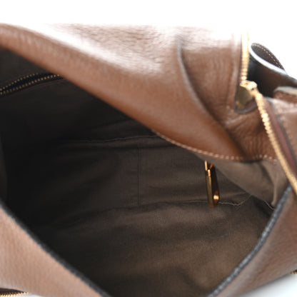 Chloe Calfskin Medium Marcie Round Zip Crossbody Nut 5 of 9