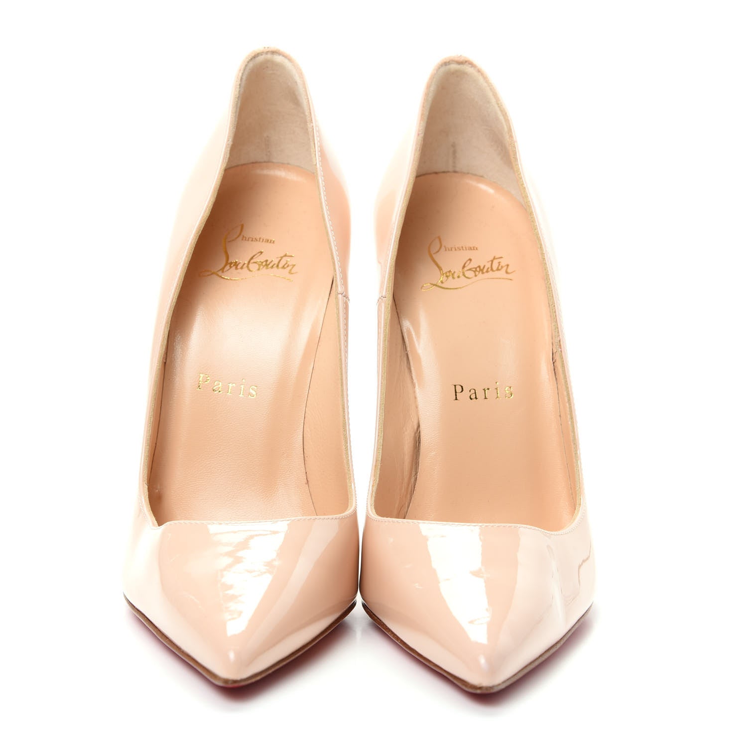 Christian Louboutin Patent So Kate 120 Pumps 36.5 Poudre 2 of 9
