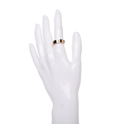Cartier 18K Pink Gold Sapphire Garnet Amethyst 5.5mm LOVE Ring 51 5.75 2 of 8