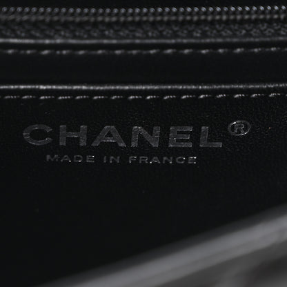 Chanel Aged Calfskin Chevron Quilted 2.55 Reissue Mini Flap So Black 6 of 11