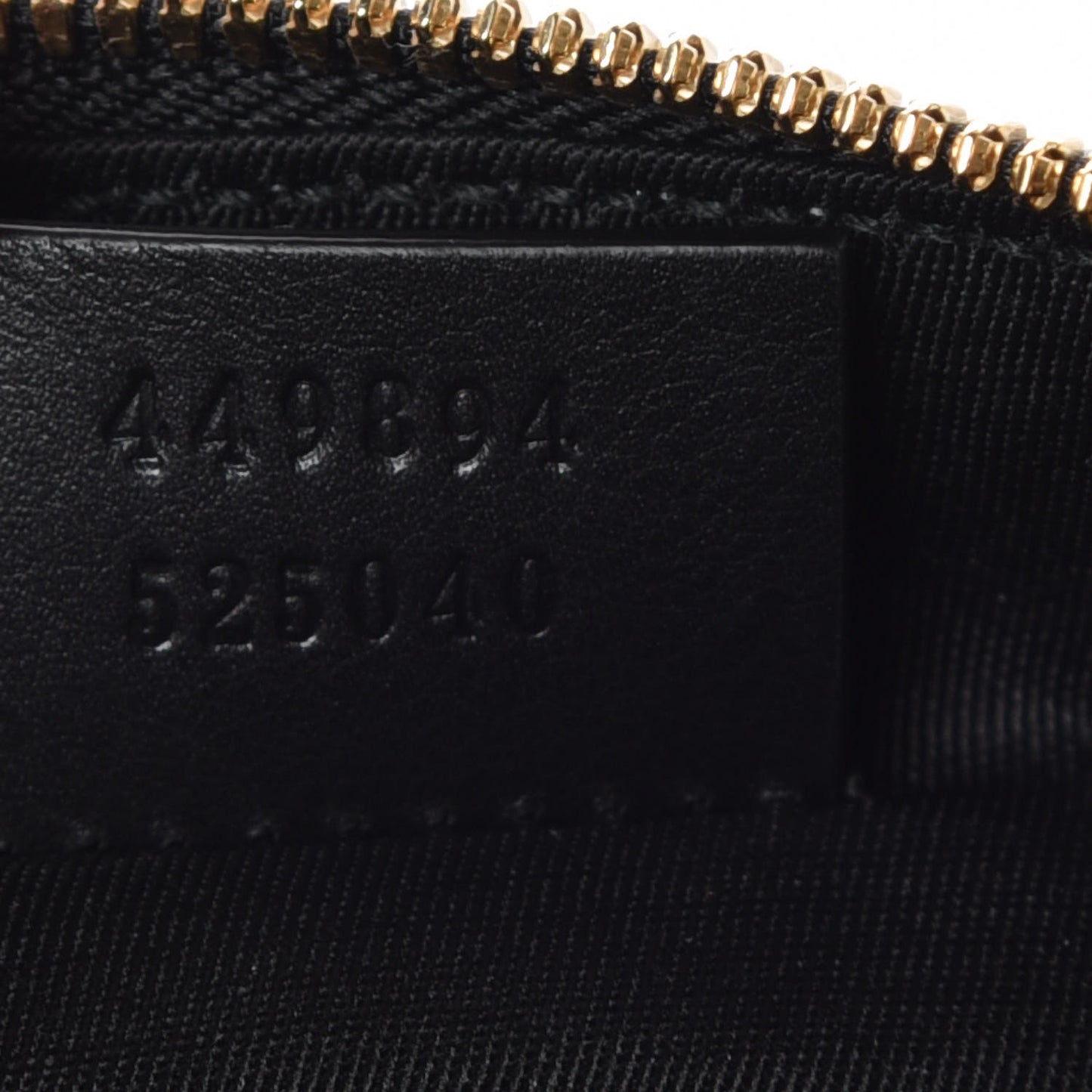 Guccissima Small Cosmetic Case Black