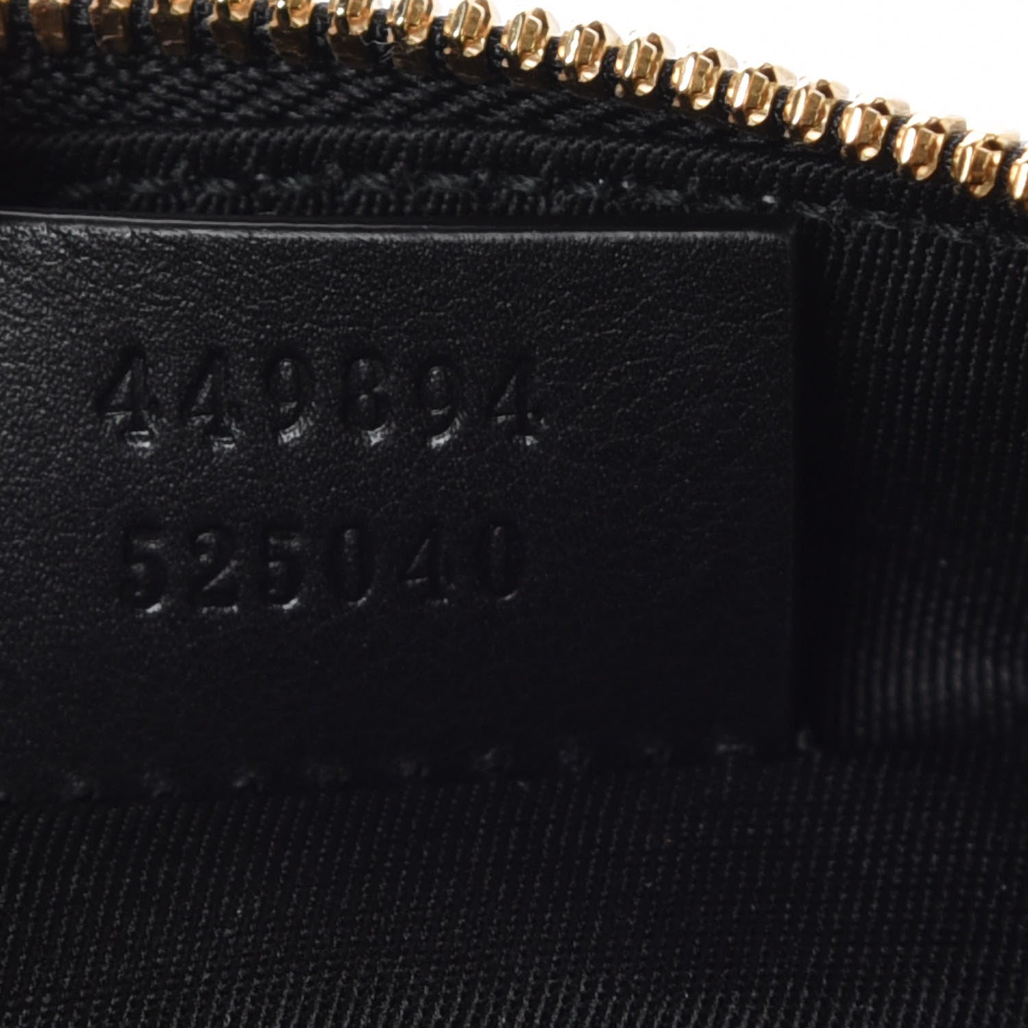 Gucci Guccissima Small Cosmetic Case Black 9 of 9