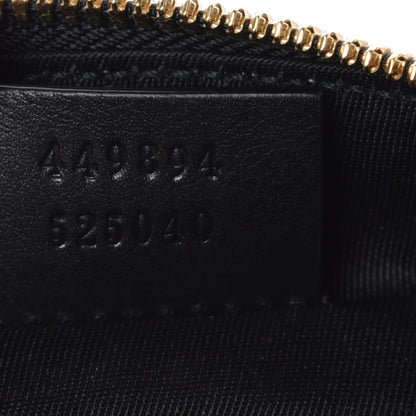 Gucci Guccissima Small Cosmetic Case Black 9 of 9