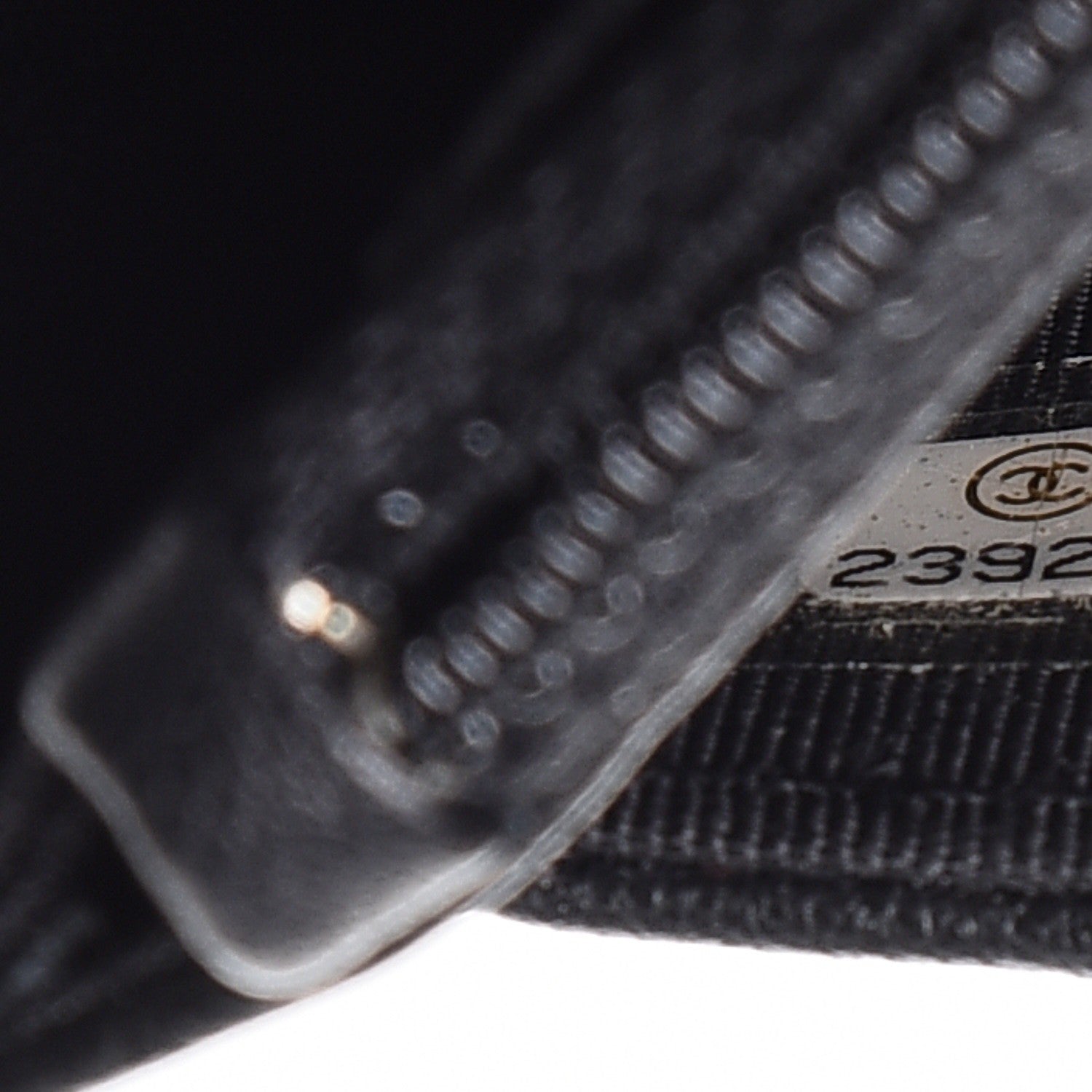 Chanel Sheepskin Chevron Reissue Wallet On Chain WOC So Black 8 of 9