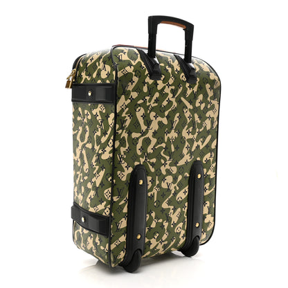 Louis Vuitton Monogramouflage Pegase 60 Rolling Luggage 2 of 11