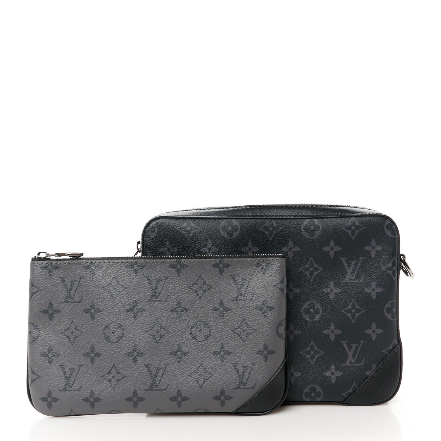 Reverse Monogram Eclipse Trio Messenger Large Pochette