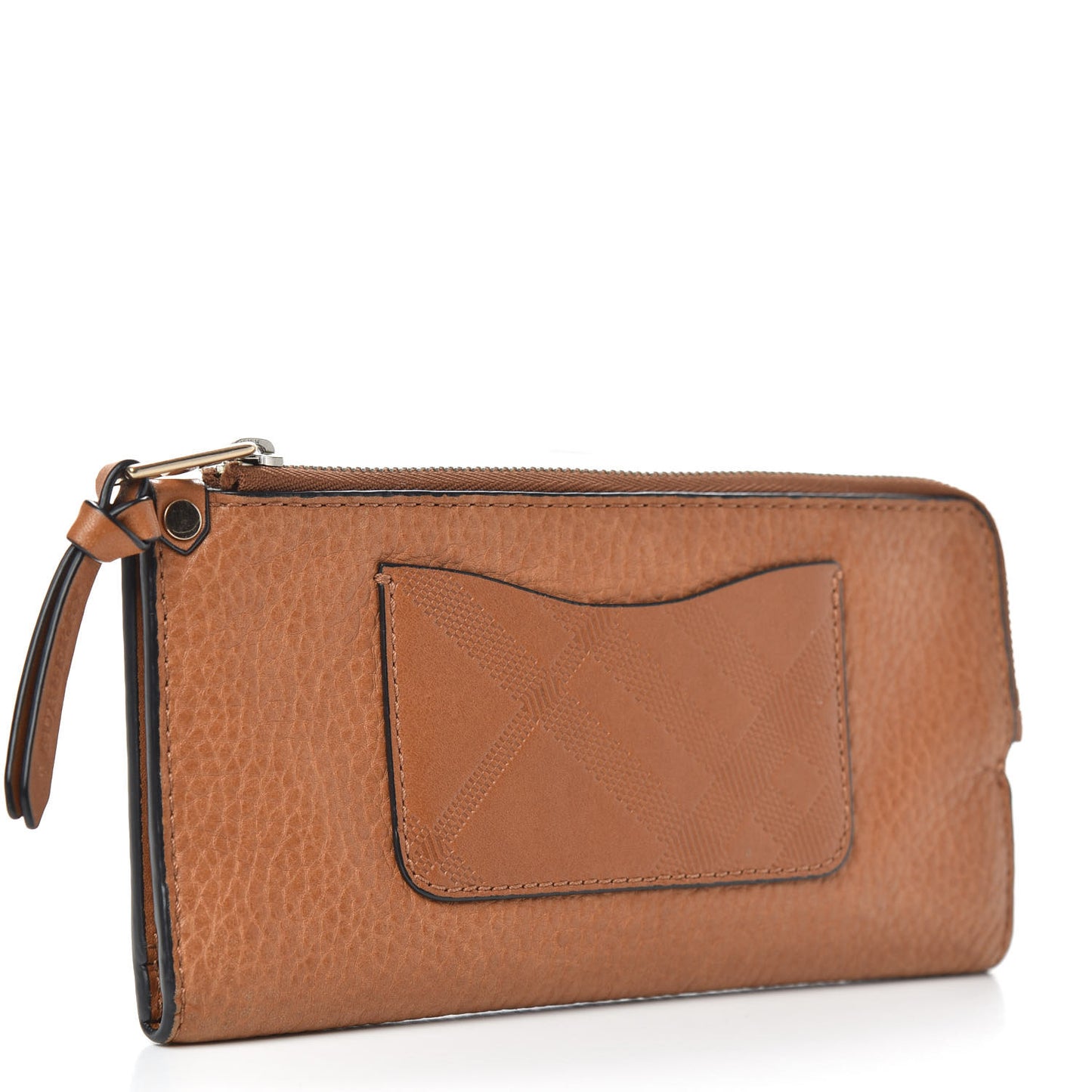 Brit Calfskin Lexi Wallet Saddle Brown