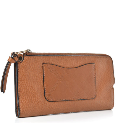 Burberry Brit Calfskin Lexi Wallet Saddle Brown 3 of 8