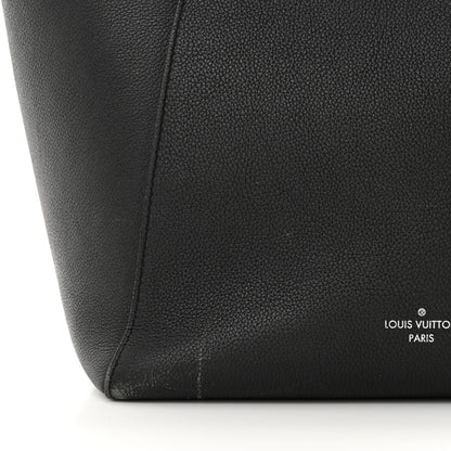 Louis Vuitton Calfskin Lockme Cabas Black 15 of 23