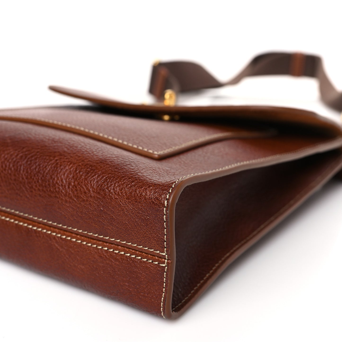 Grain Calfskin New Antony Messenger Crossbody Oak