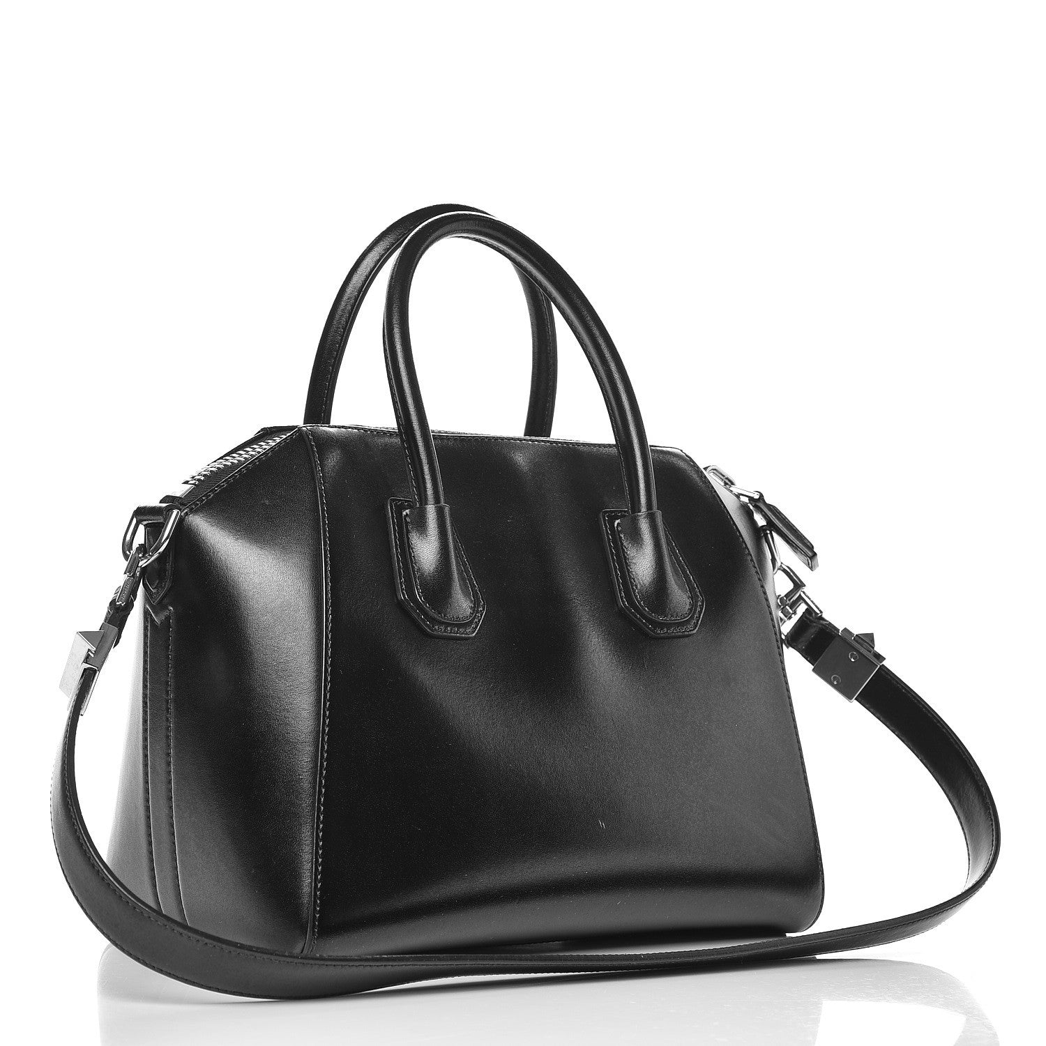 Givenchy Shiny Lord Calfskin Small Antigona Black 3 of 13