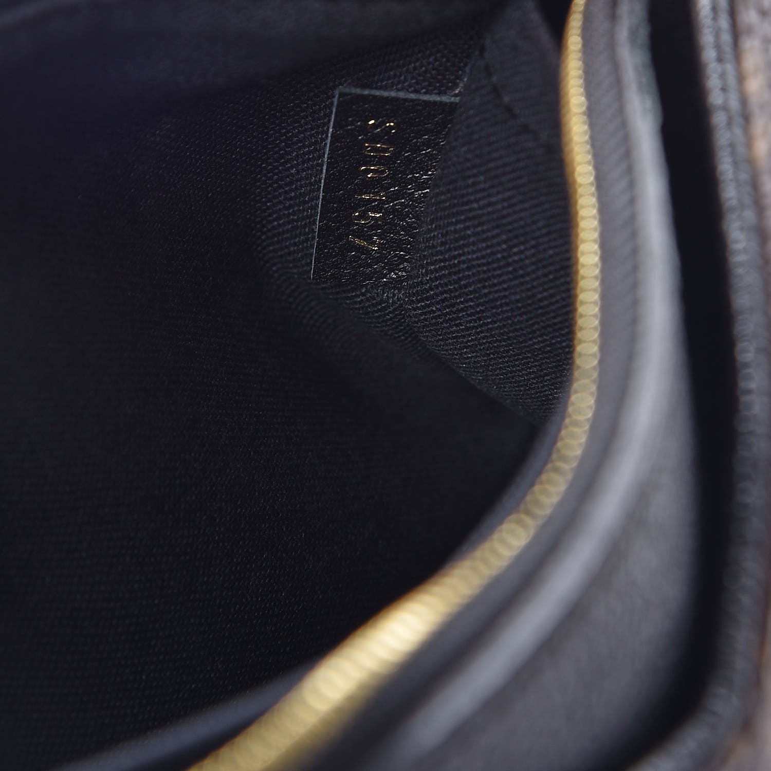 Louis Vuitton Monogram Pallas Clutch Black 8 of 10