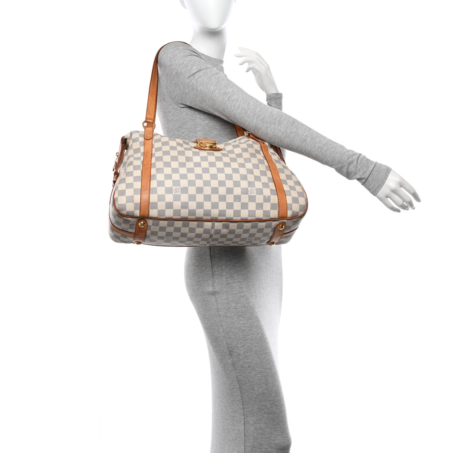 Louis Vuitton Damier Azur Stresa GM 2 of 18