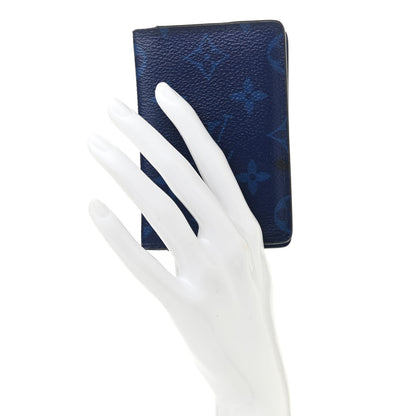 Louis Vuitton Taigarama Pocket Organizer NM Cobalt 2 of 10