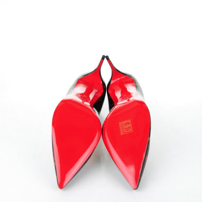 Louis Vuitton CHRISTIAN LOUBOUTIN Patent Tartaruga Decollete 554 70 Pumps 39 Testa Di Moro 5 of 7