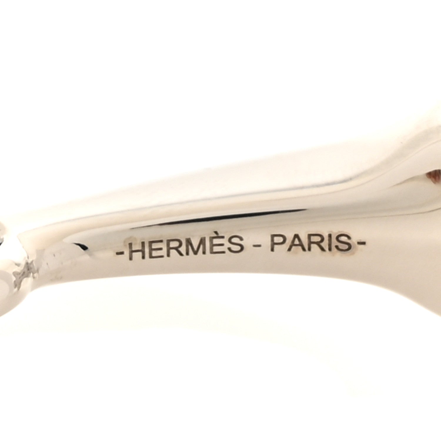 Hermes Palladium Mors Scarf Ring 4 of 5