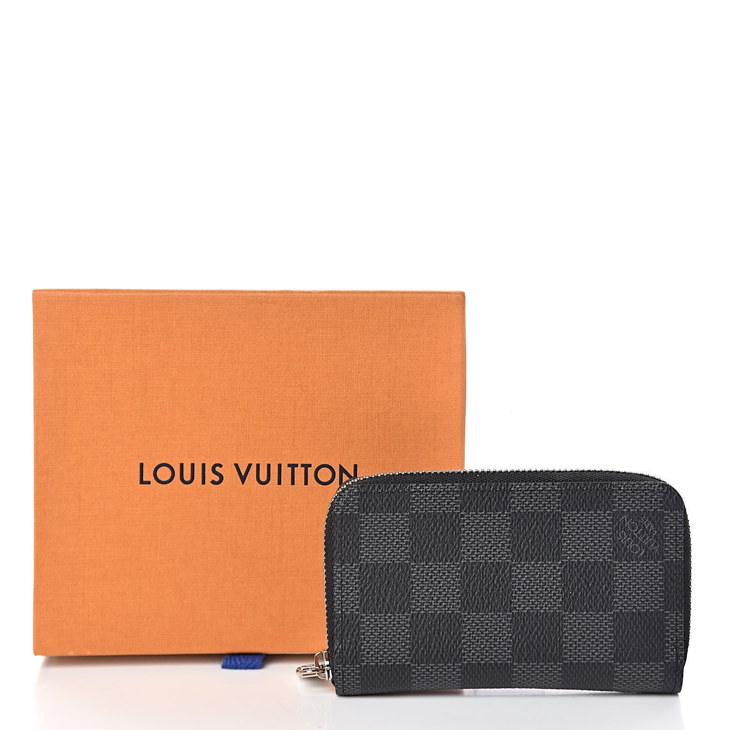Louis Vuitton Damier Graphite Zippy Coin Purse Vertical 7 of 7