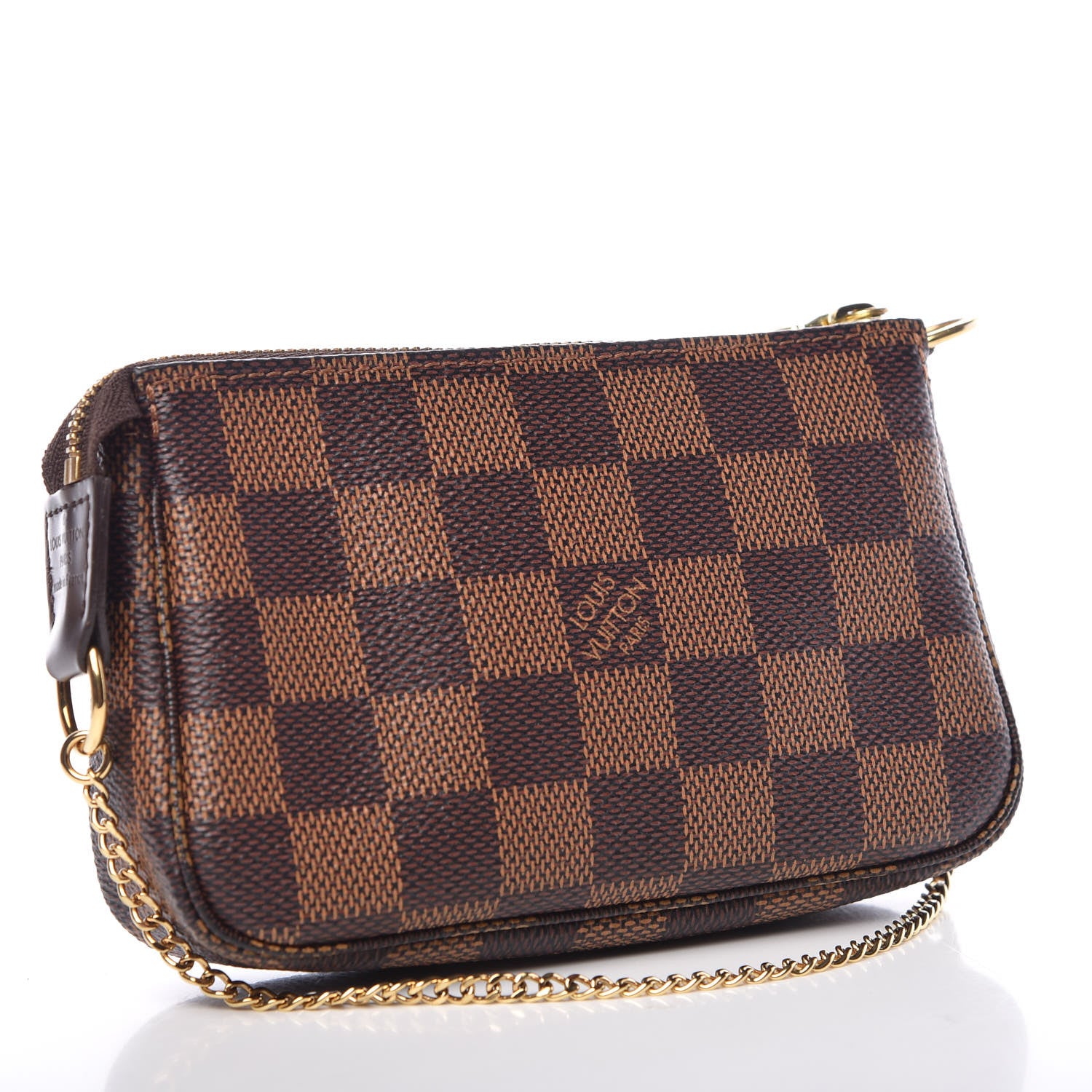 Louis Vuitton Damier Ebene Mini Pochette Accessories 3 of 8