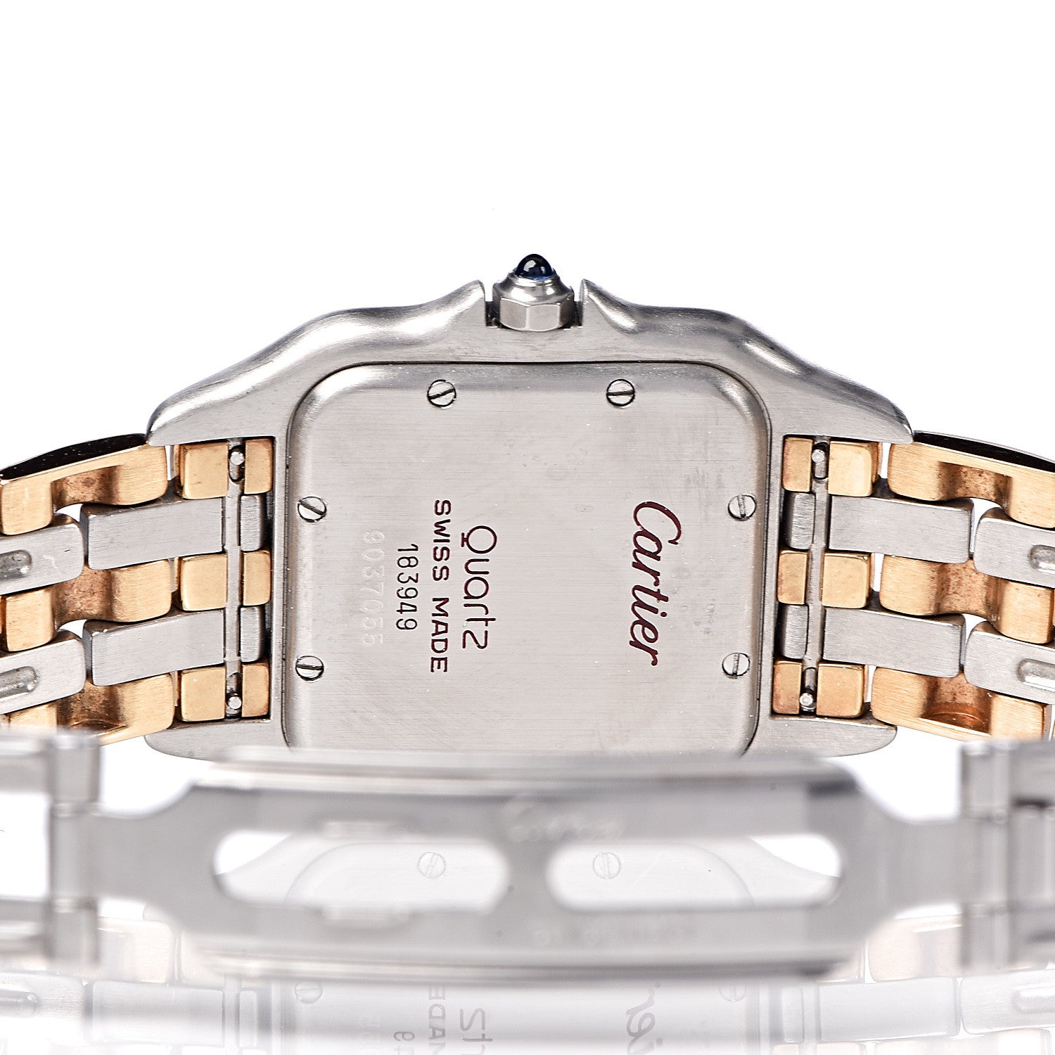 Cartier Stainless Steel 18K Yellow Gold 27mm Panthere Quartz Watch 6 of 7