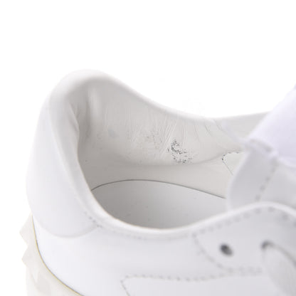 Valentino Garavani Calfskin Rockstud Untitled Open Sneakers 36 White 11 of 12