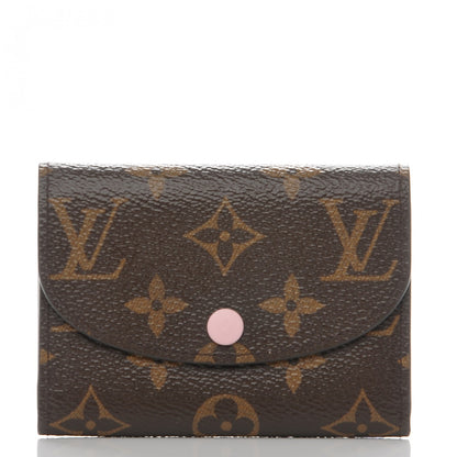 Louis Vuitton Monogram Rosalie Coin Purse Rose Ballerine 1 of 6