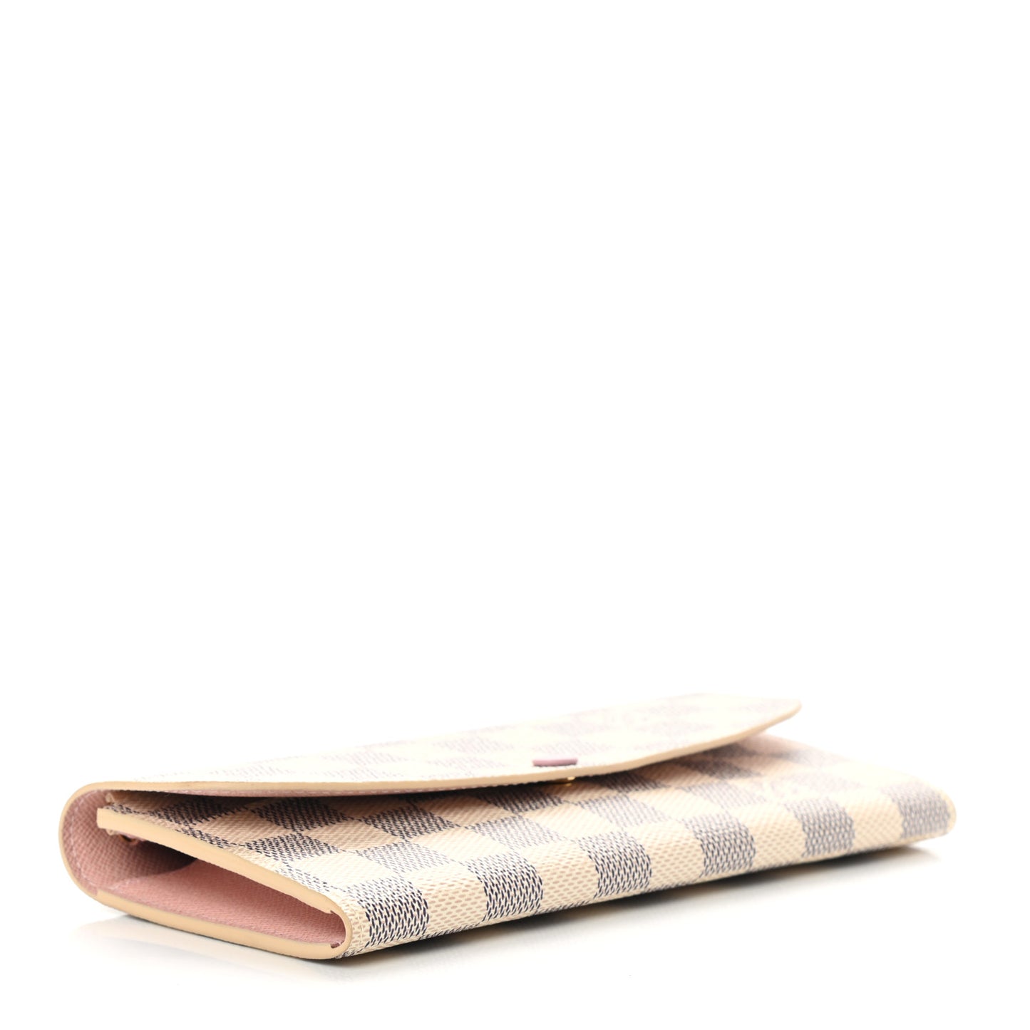 Damier Azur Emilie Wallet Rose Ballerine