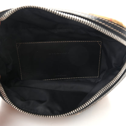Burberry Nylon Vintage Check Cannon Bum Bag Archive Beige Black 7 of 9