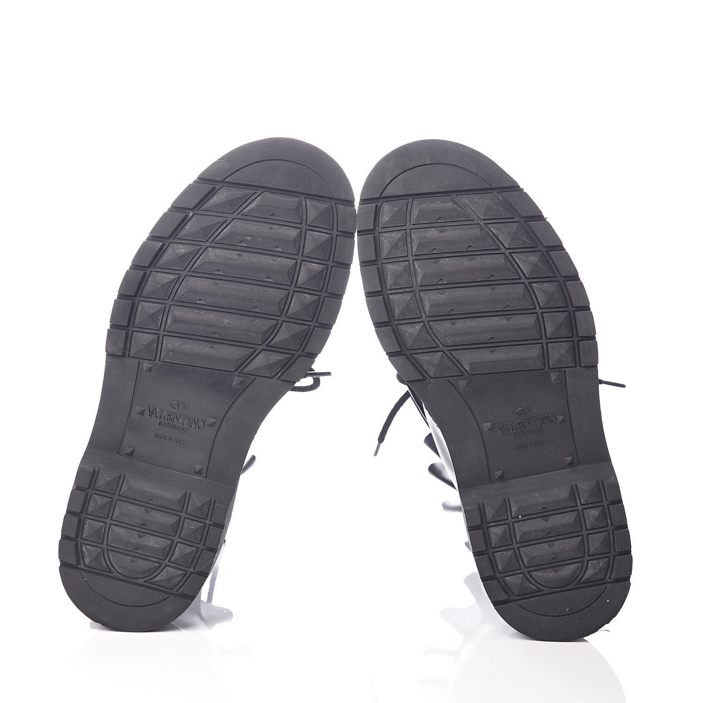 Calfskin Ruffle Heart Love Combat Boots 36 Black