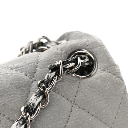 Chanel Vinyl Quilted Jumbo Melrose Degrade Flap Black 11 of 12