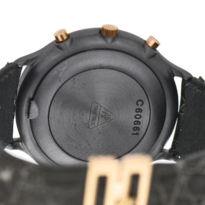 Audemars Piguet Tantalum 18K Rose Gold 40.5mm Jules Audemars Huitieme Chronograph Automatic Watch Grey 25644 4 of 4