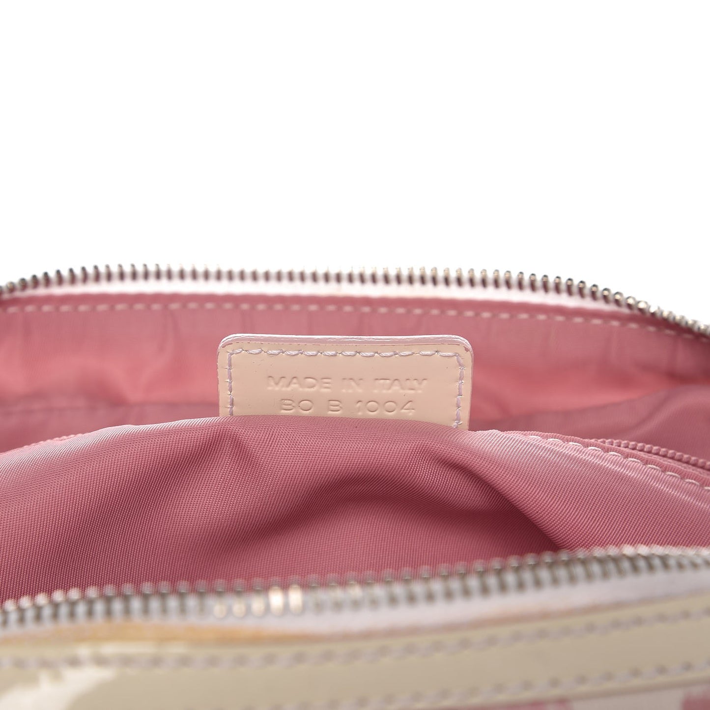 Canvas Monogram Floral Bowler Pink