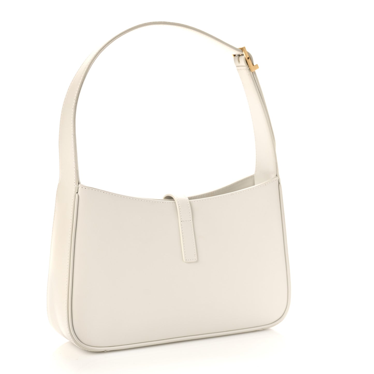 Smooth Calfskin Le 5 A 7 Hobo Blanc Vintage