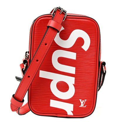 Louis Vuitton X SUPREME Epi Danube PPM Red 1 of 9
