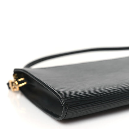 Louis Vuitton Epi Pochette Accessories 24 Black 9 of 10
