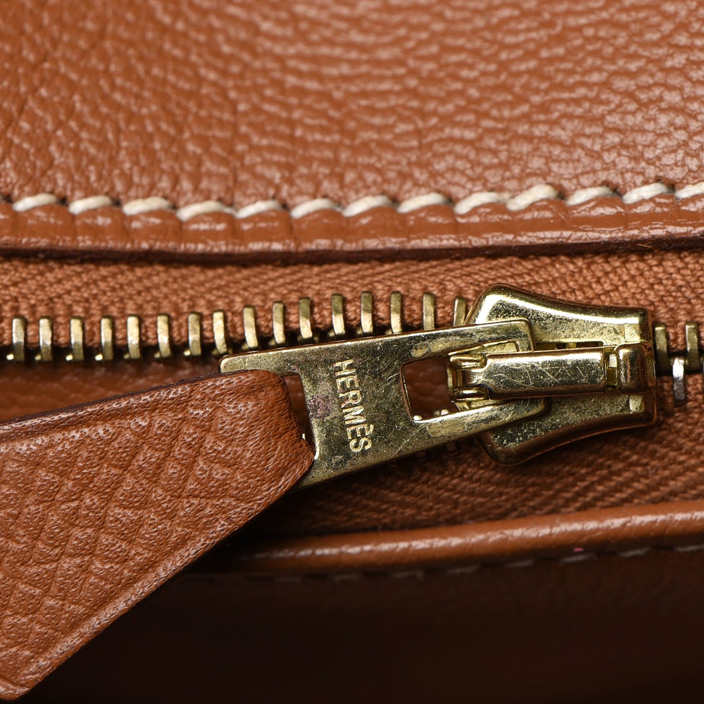 Epsom Birkin 35 Gold