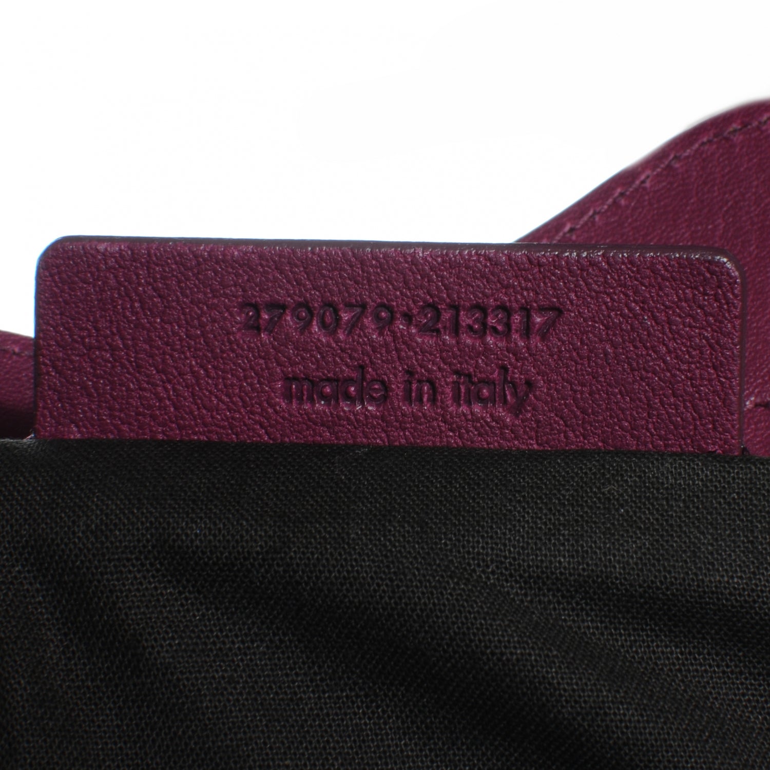 Saint Laurent Leather Medium Cabas Chyc Black Cherry 7 of 7