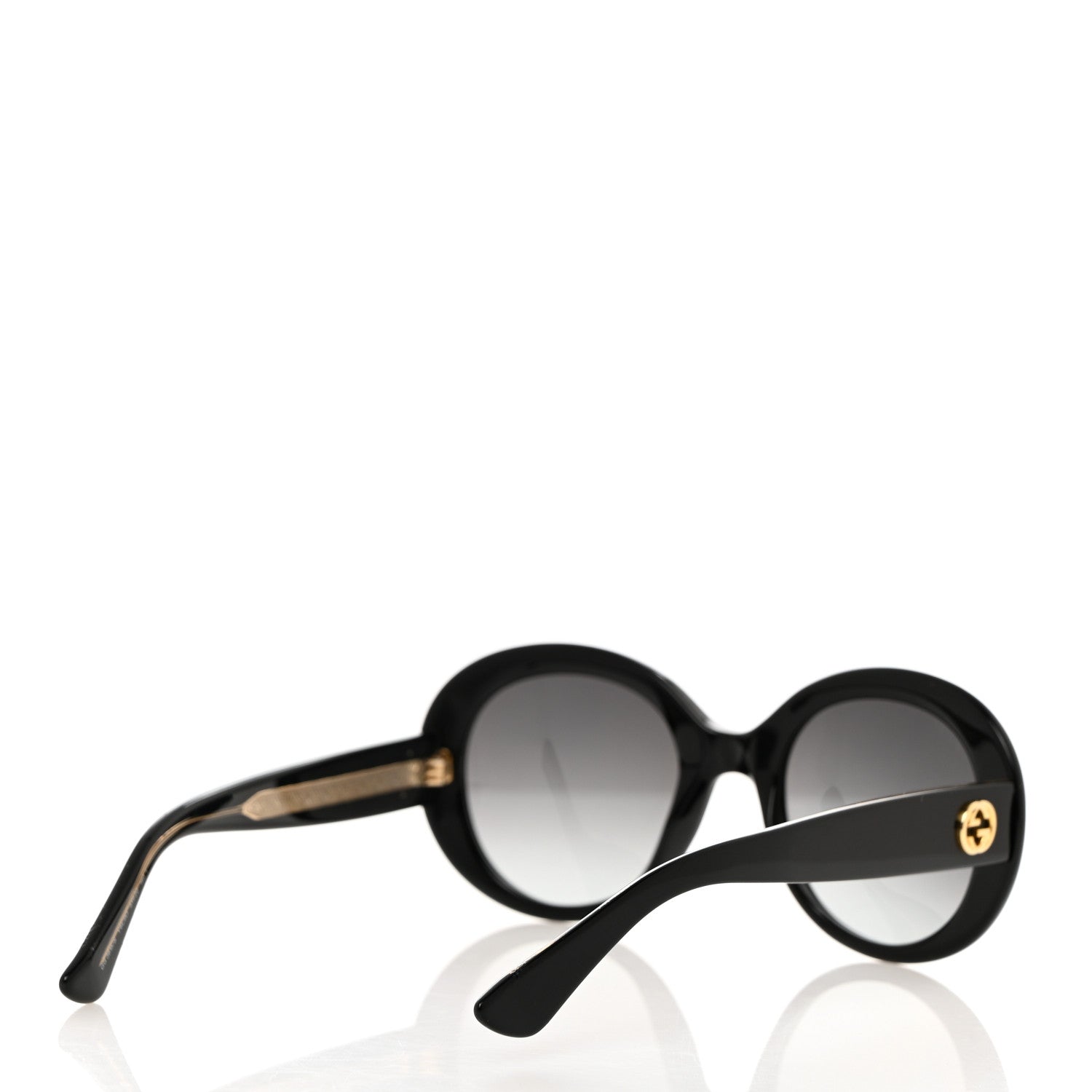 Gucci Acetate Round GG Sunglasses GG3815S Black 4 of 8