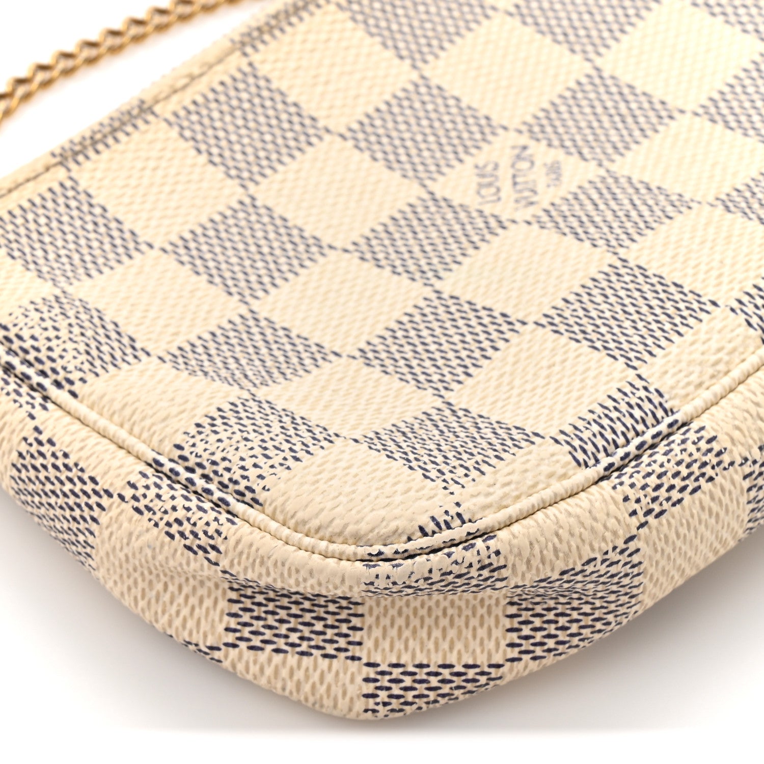 Louis Vuitton Damier Azur Mini Pochette Accessories 10 of 12