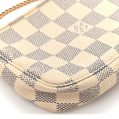 Louis Vuitton Damier Azur Mini Pochette Accessories 10 of 12