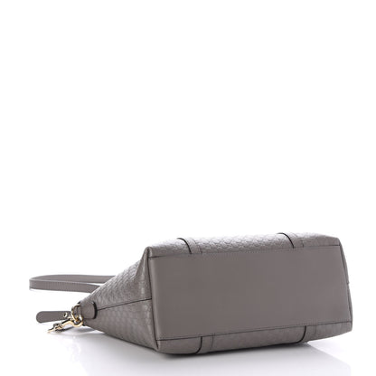 Gucci Soft Microguccissima Small Zippered Satchel Loess 5 of 8