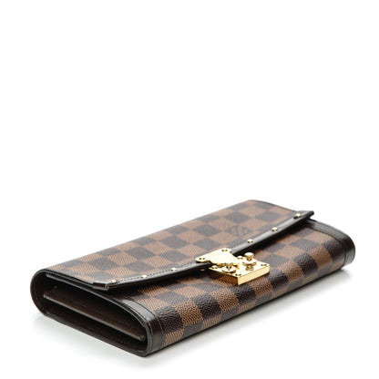 Louis Vuitton Damier Ebene Venice Wallet 4 of 6