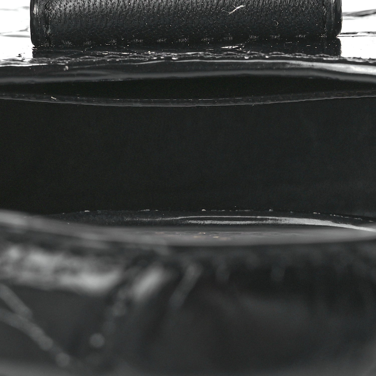 Alexander Wang Crocodile Embossed Calfskin Micro Legacy Hobo Black 12 of 12